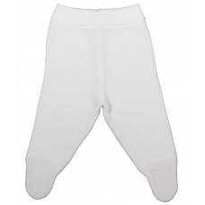 Pantalon tricoté Blanc